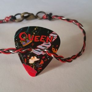 Guitar pick bracelet